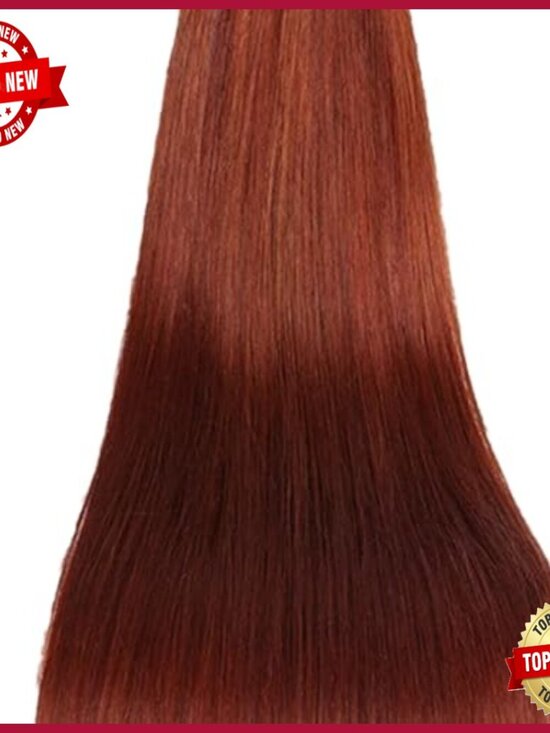 Brazilian Virgin Human Hair Extensions 30-34 Inch Straight 3 Bundle Set